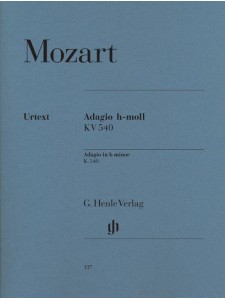 Mozart - Adagio h-moll KV 540 (Piano)