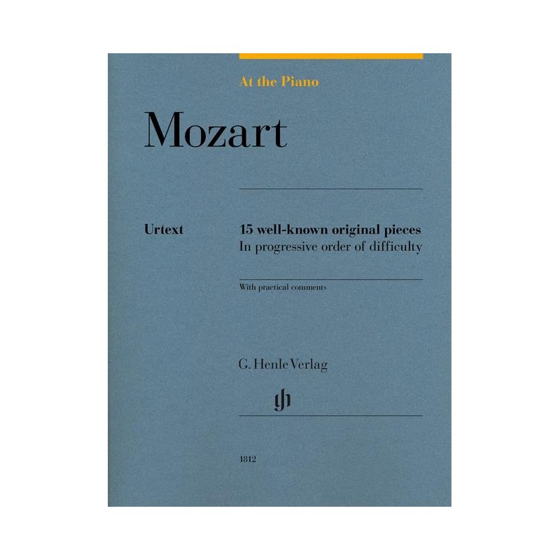 At The Piano - Mozart