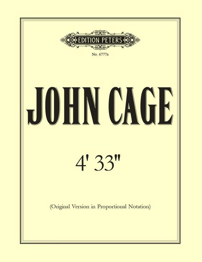 John Cage - 4' 33'' (original version)