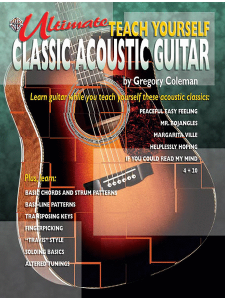 Ultimate Teach Yourself Classic Acoustic Guitar (book/CD)