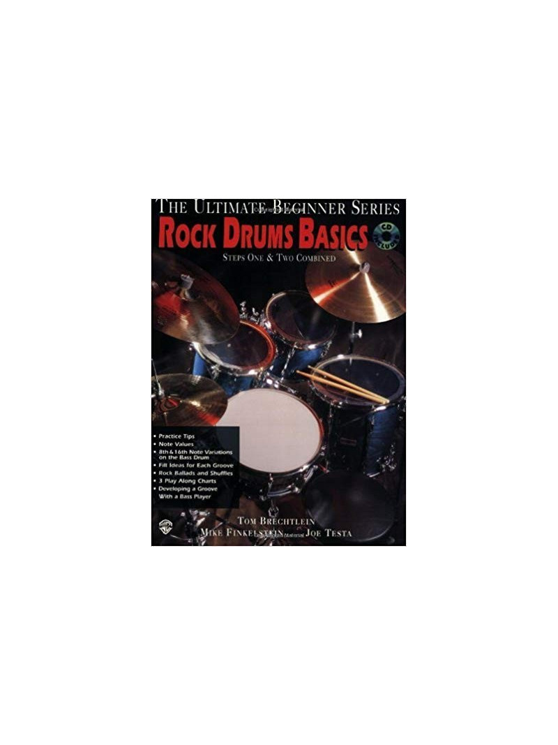 Rock Drum Basics 1 & 2 (book/CD)