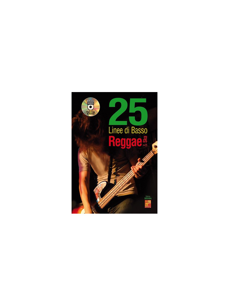 25 linee di basso reggae & ska (libro/Audio Video)