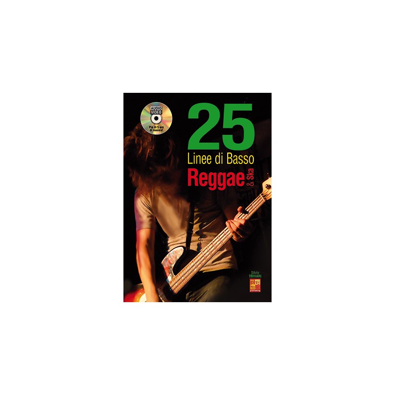25 linee di basso reggae & ska (libro/Audio Video)