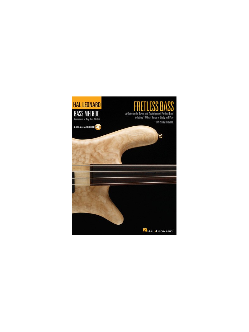 Hal Leonard Bass Method: Fretless Bass (book/CD)