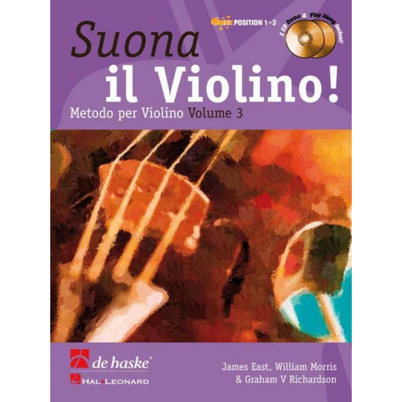 vendita libri per violino, James east Suona il violino Volume 3 