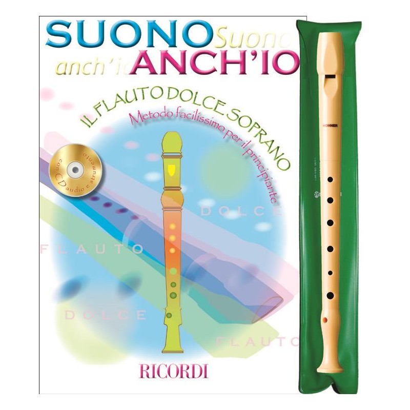 Suono anch'io il flauto dolce soprano (libro/CD)