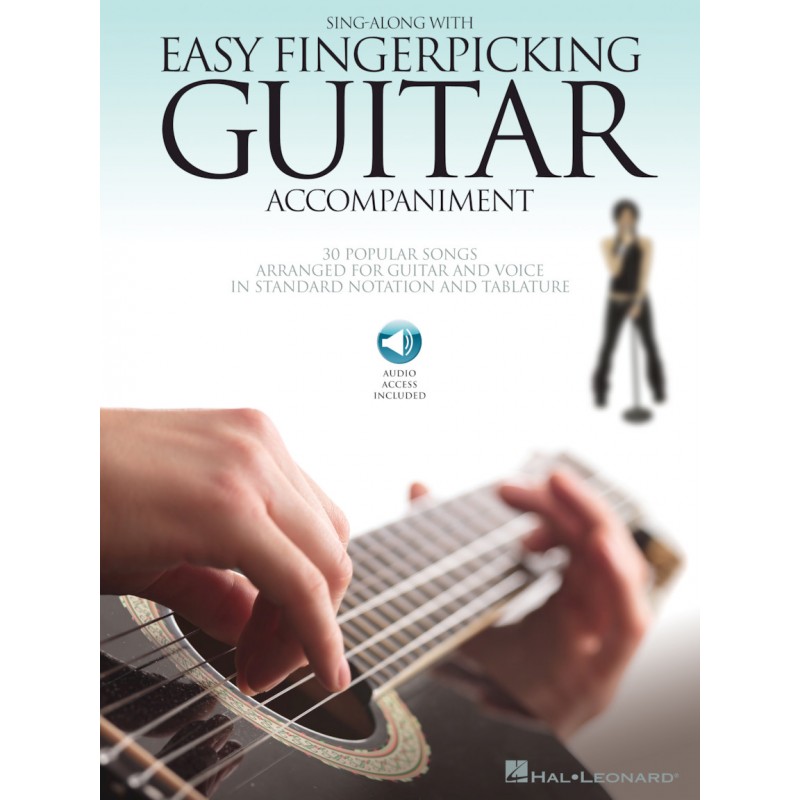 Sing Along with Easy Fingerpicking Guitar Accompaniment (book/2 CD)