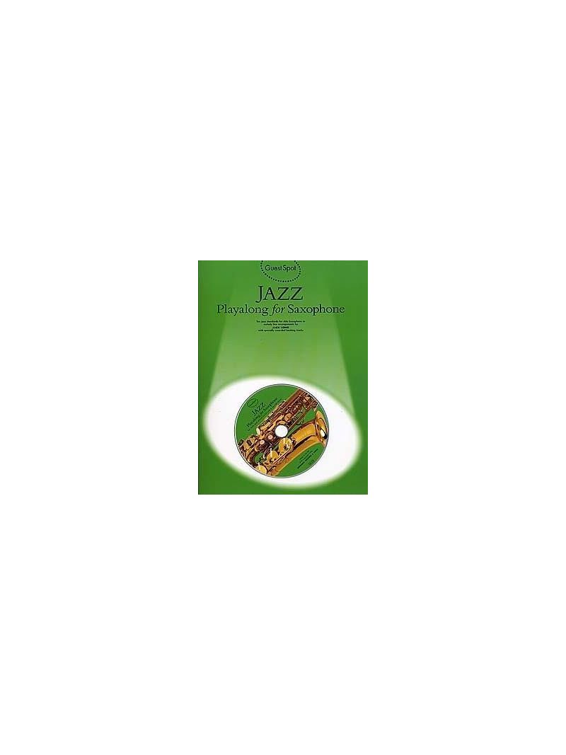 Guest Spot: Jazz Playalong for Alto Saxophone (book/CD)