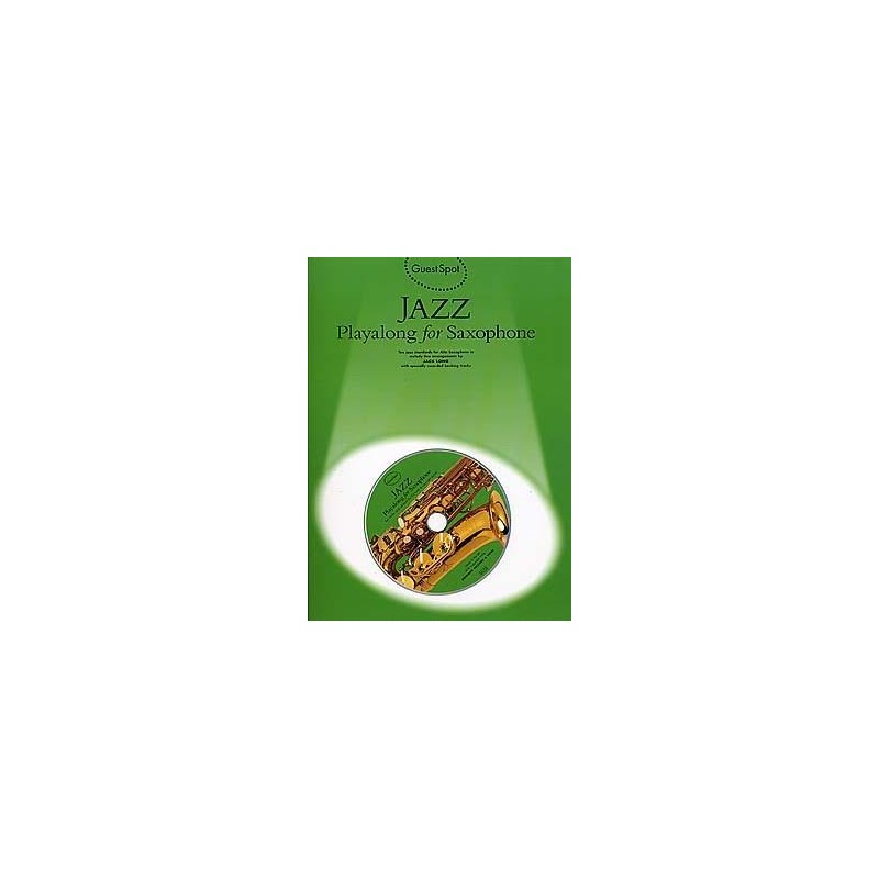 Guest Spot: Jazz Playalong for Saxophone (book/CD)