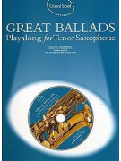 Guest Spot: Great Ballads Playalong For Tenor Saxophone (book/CD)