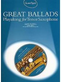 Guest Spot: Great Ballads Playalong For Tenor Saxophone (book/CD)