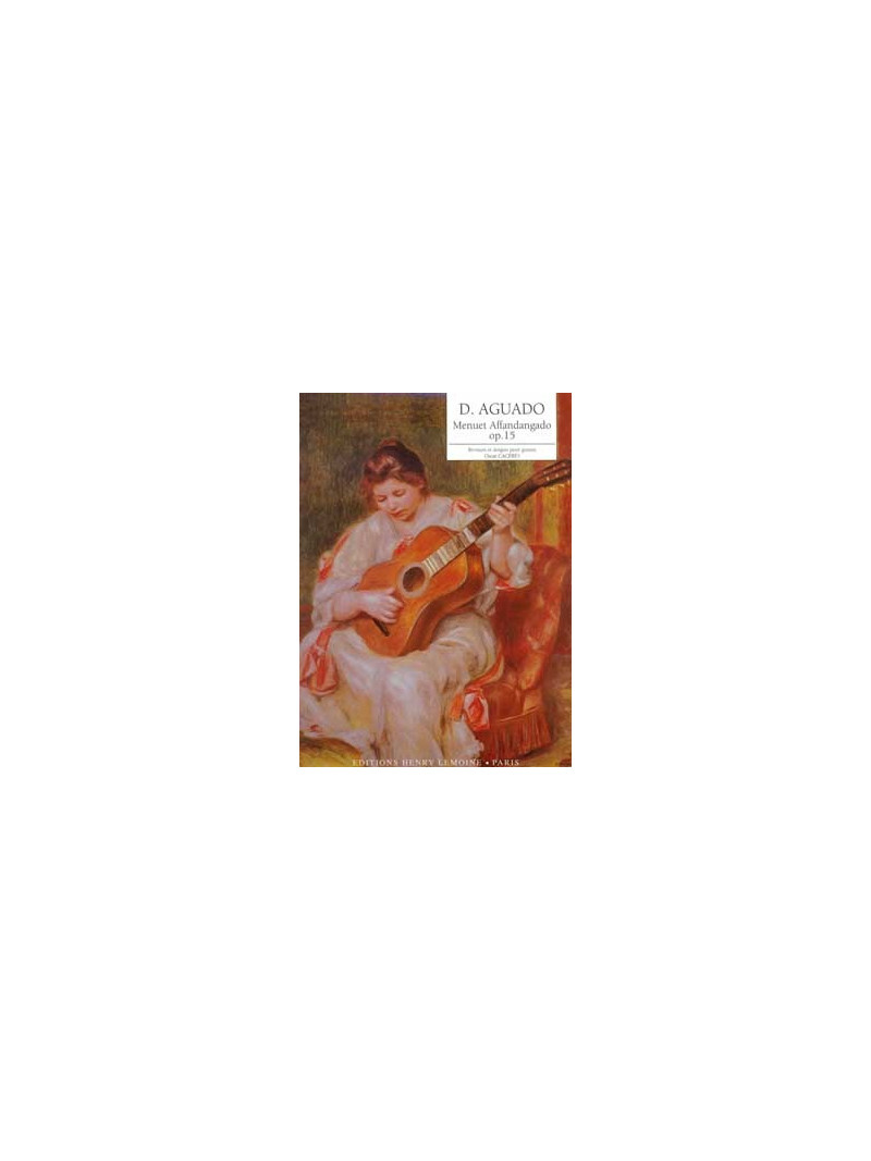 Menuet Affandangado Op.15