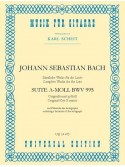 Bach: Suite - A-Moll for guitar BWV 995