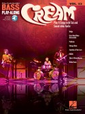 Cream: Bass Play-Along Volume 52 (book/Audio Online)