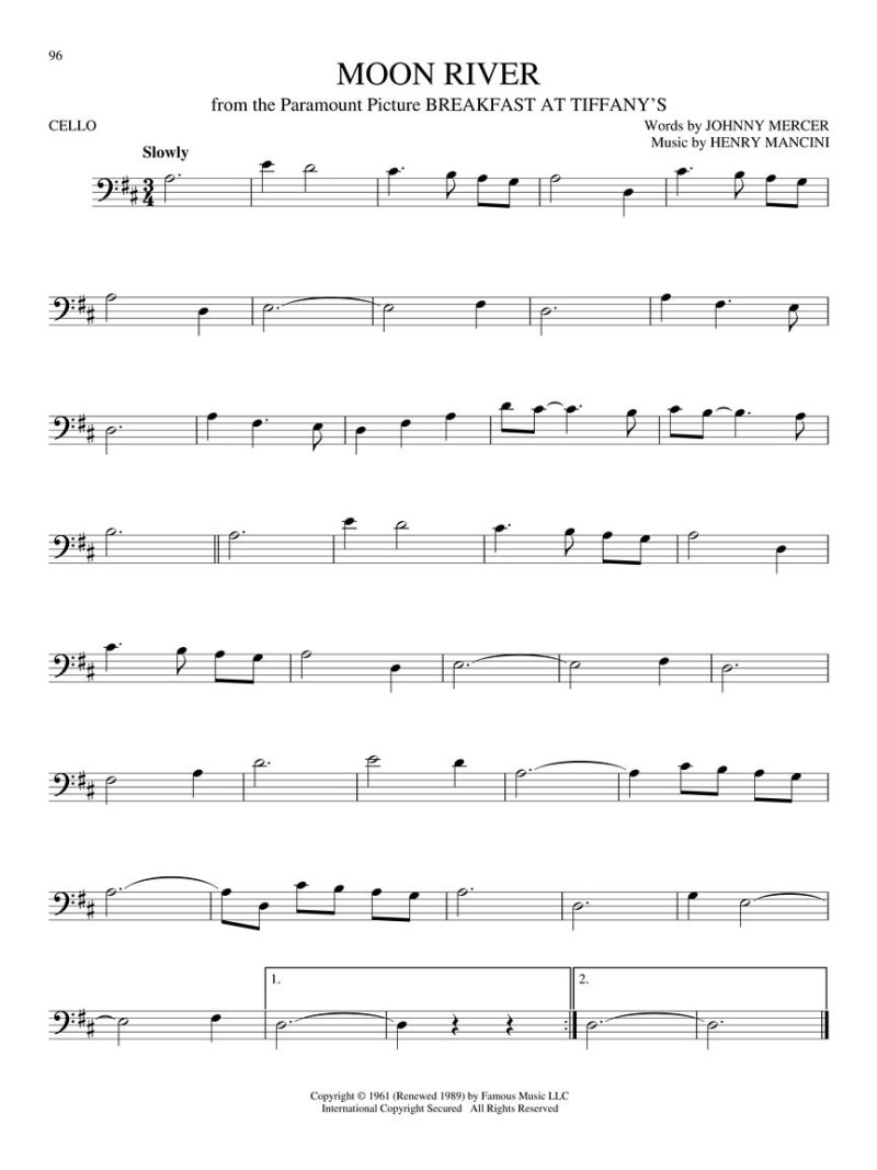 Big Book of Cello Songs