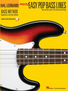 Hal Leonard Bass Method: More Easy Pop Bass Lines (book/CD)