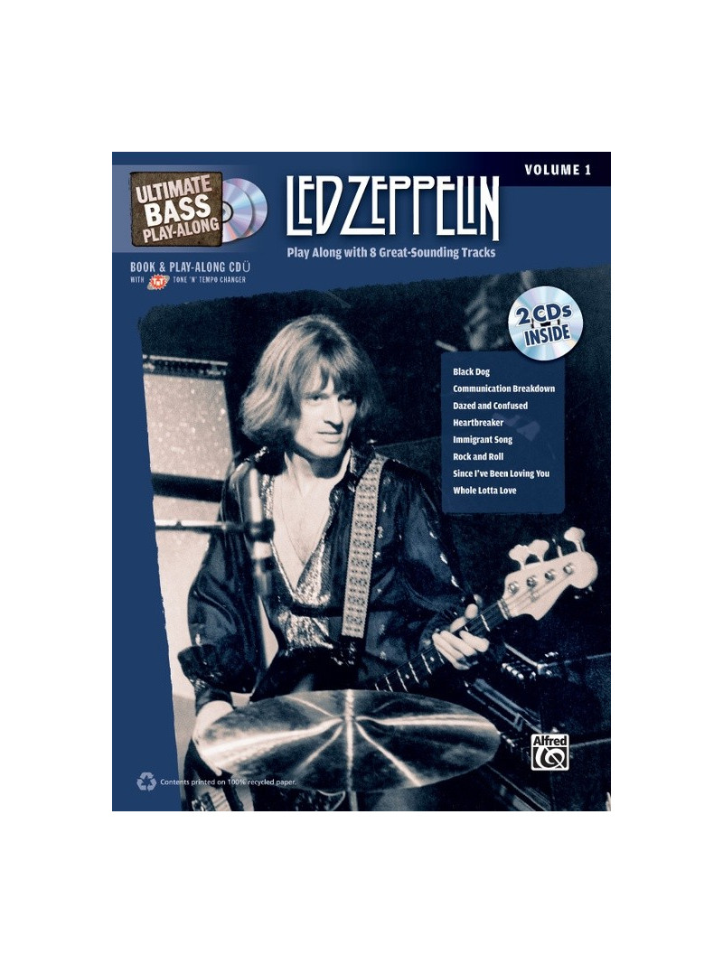 Ultimate Bass Play-Along: Led Zeppelin, Volume 1 (book/2 CD)
