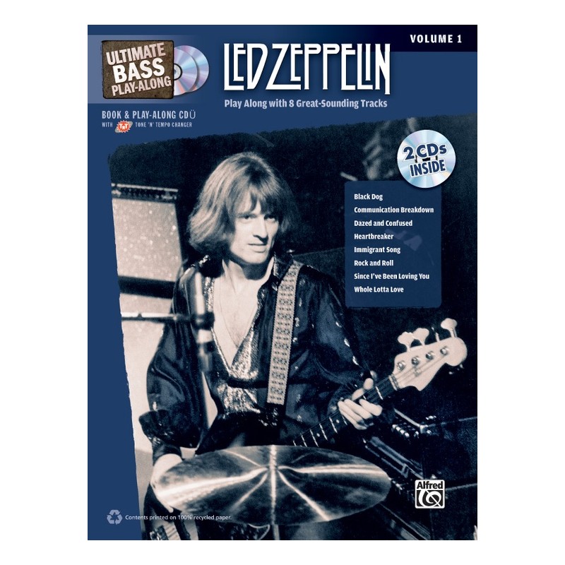 Ultimate Bass Play-Along: Led Zeppelin, Volume 1 (book/2 CD)