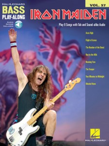 Iron Maiden - Bass Play-Along Volume 57 (book/Audio Online)