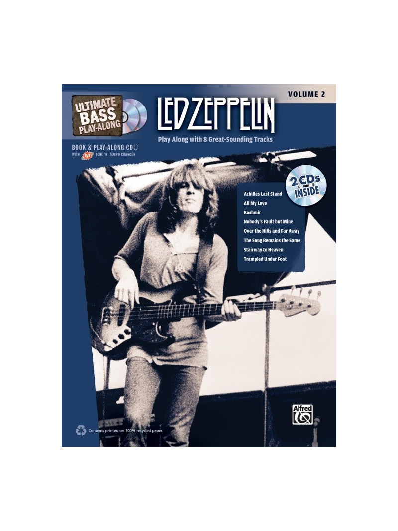 Ultimate Bass Play-Along: Led Zeppelin, Volume 2 (book/2 CD)