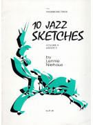 lennie niehaus 10 Jazz Sketches for Trombone Trios Vol. 3