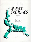 lennie niehaus 10 Jazz Sketches for Trombone Trios Vol. 3