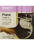 Trinity Guildhall: Piano Grade 3 - Examination Pieces Complete Syllabus 2012-2014 (CD)