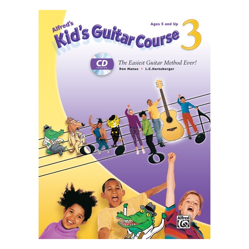 Alfred's Kid's Guitar Course 3 (book/CD)