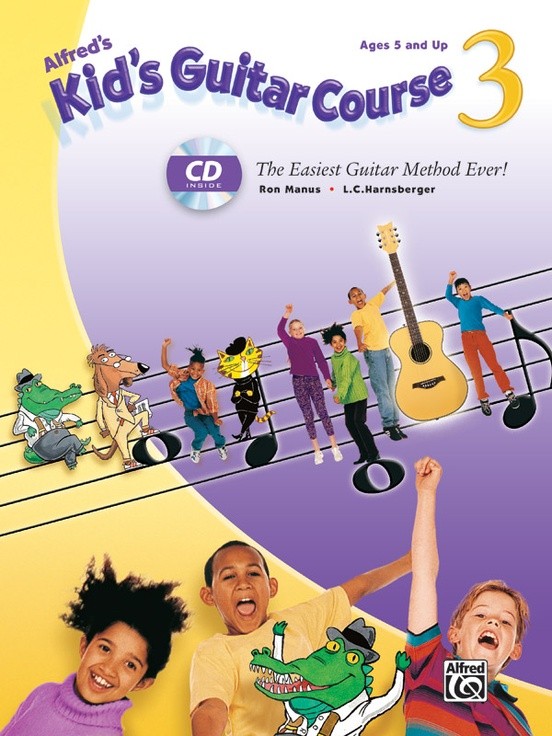 Alfred's Kid's Guitar Course 3 (book with Audio Online)