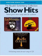 Audition Songs For Male Singers Show Hits (book/CD)