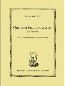 Fernando Sor - Quaranta brani progressivi per chitarra