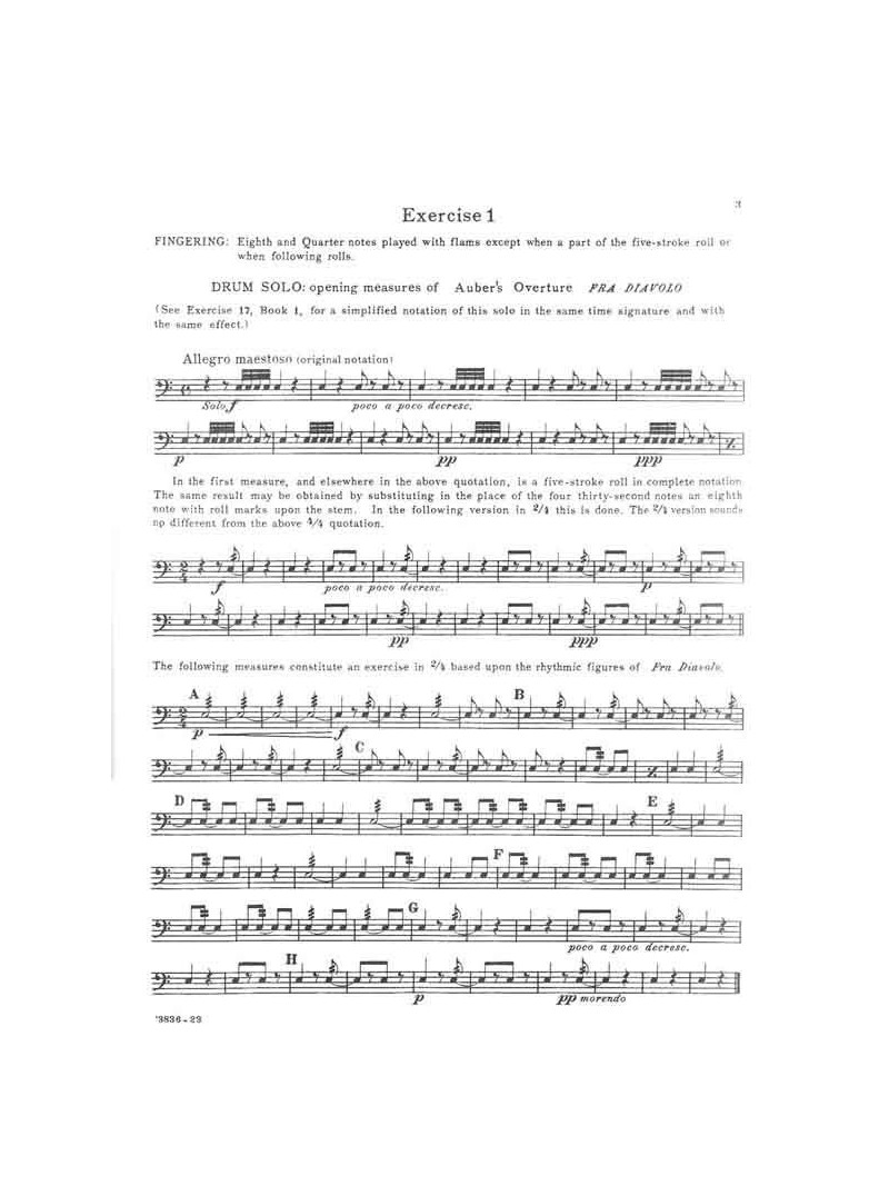 Progressive Studies for the Snare Drum - Book I Elementary