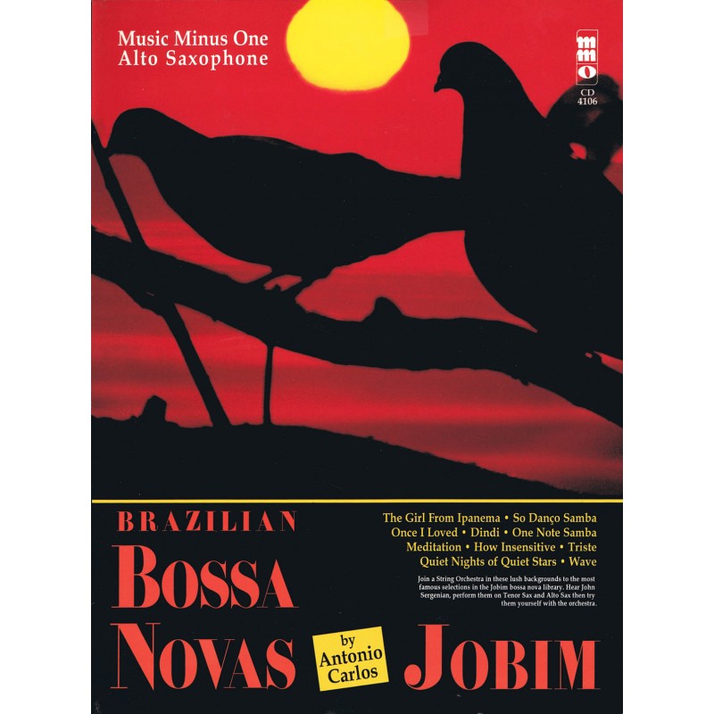 Jobim: Brazilian Bossa Nova (booklet/CD play-along) for Sax