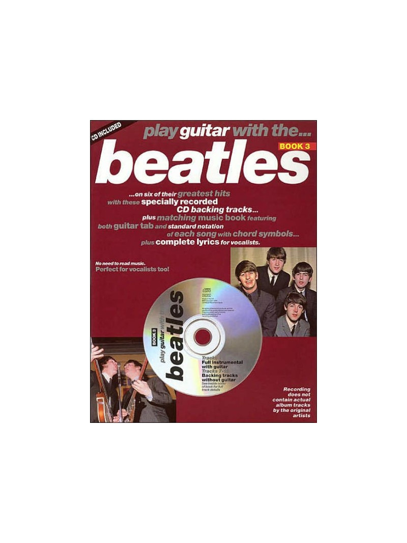 Play Guitar with the Beatles Book 3 (book/CD)