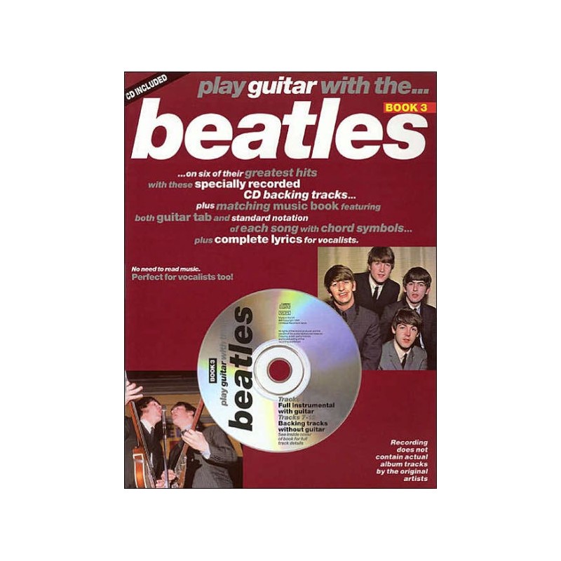 Play Guitar with the Beatles Book 3 (book/CD)