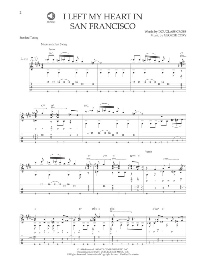 Great American Songbook for Solo Fingerstyle Guitar (book/CD)