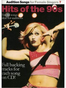Audition Songs For Female Singers: Hits of The 90s (book/CD)