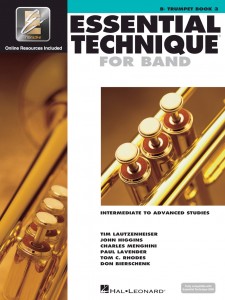 Essential Elements for Band – Bb Trumpet book 3 (book/Audio Online)