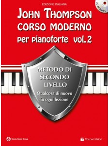 John Thompson - Corso moderno per pianoforte vol.2 (libro/CD)