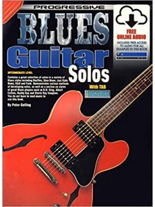Progressive Blues Guitar Solos (book/CD)