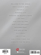 spartiti Guns N' Roses, Guns N' Roses piano, spartiti musica rock piano