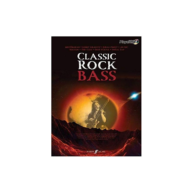 Classic Rock Bass Authentic Playalong (book/CD)