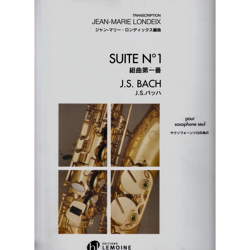 J.S. Bach - Suite n°1 (saxophone solo)