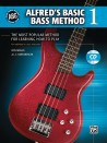 Alfred's Basic Bass Method, Book 1 (book/CD)