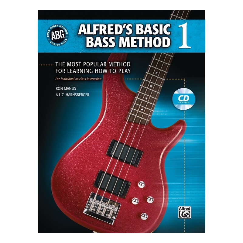 Alfred's Basic Bass Method, Book 1 (book/CD)