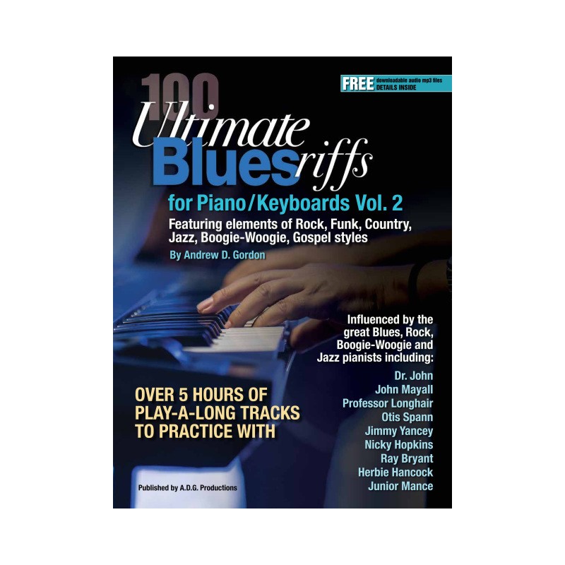 100 Ultimate Blues Riffs Volume 2 (Book/MP3/MIDI files)