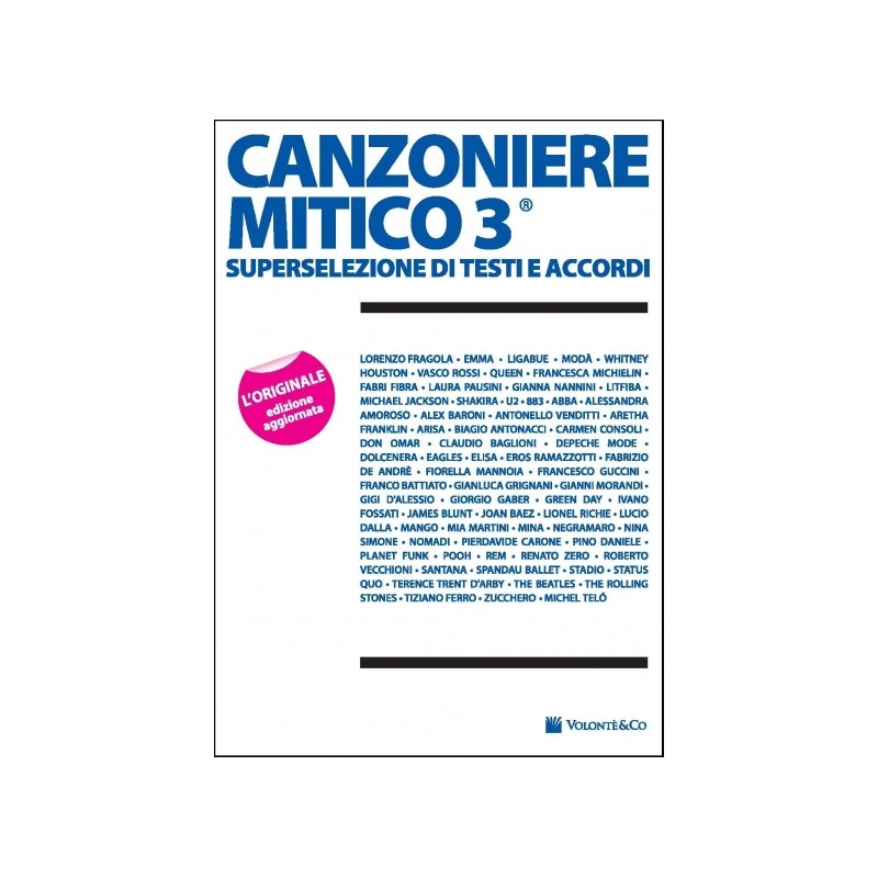 Canzoniere Mitico 3 