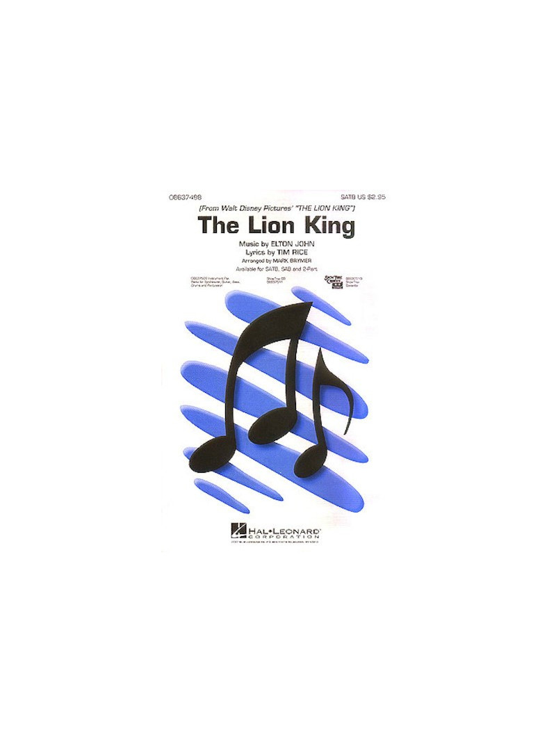 The Lion King (choral/CD)