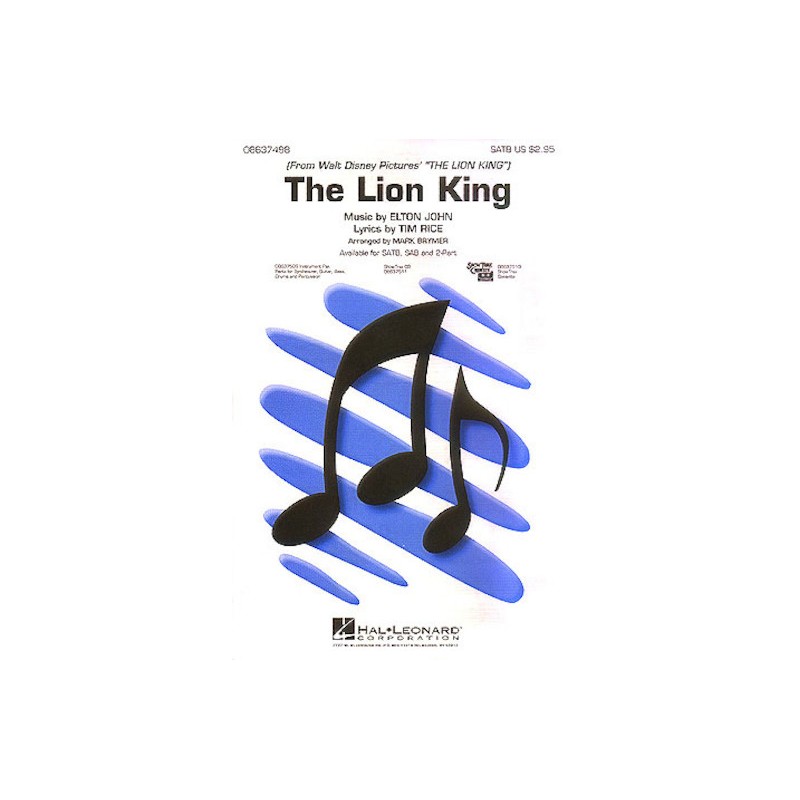 The Lion King (choral/CD)
