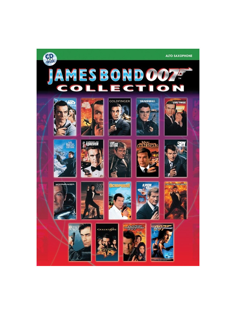 James Bond 007 Collection for Alto Sax (book/CD)